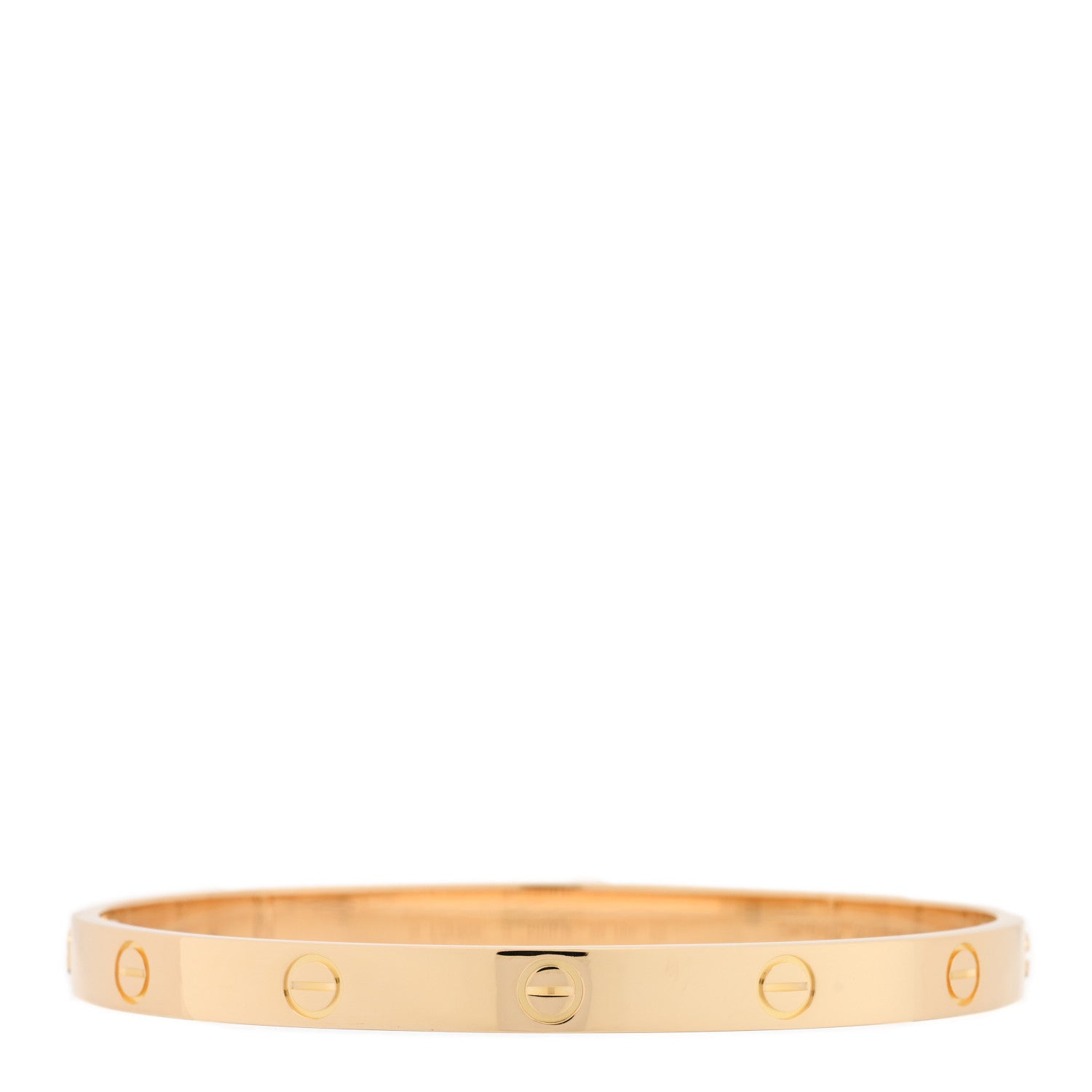 Cartier 18K Yellow Gold LOVE Bracelet 19 2 of 3