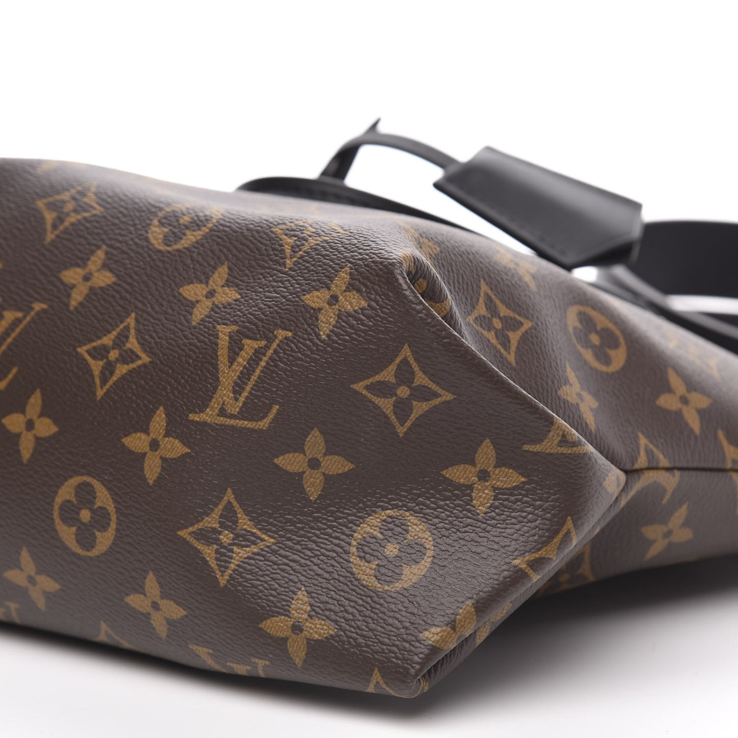 Monogram Flower Zipped Tote PM Black