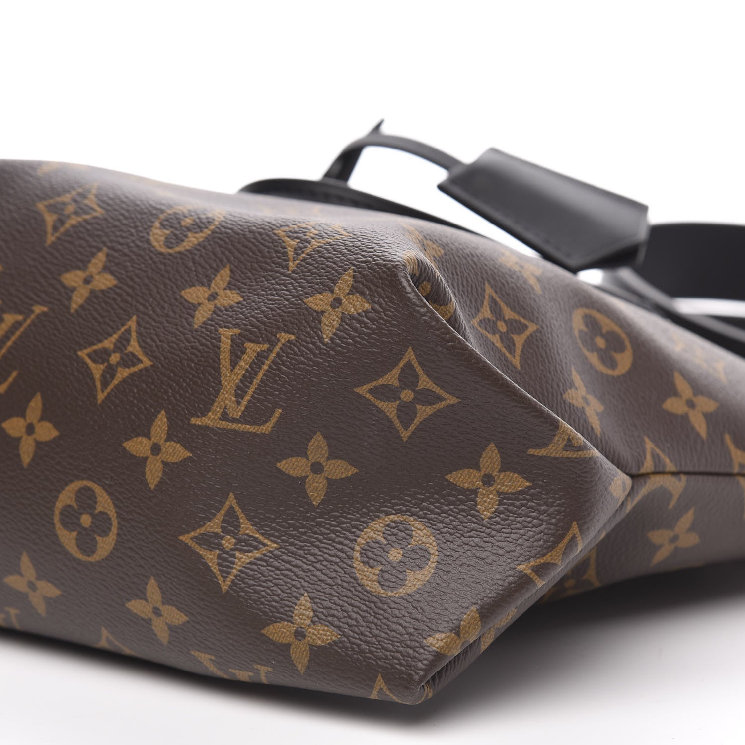 Louis Vuitton Monogram Flower Zipped Tote PM Black 9 of 9