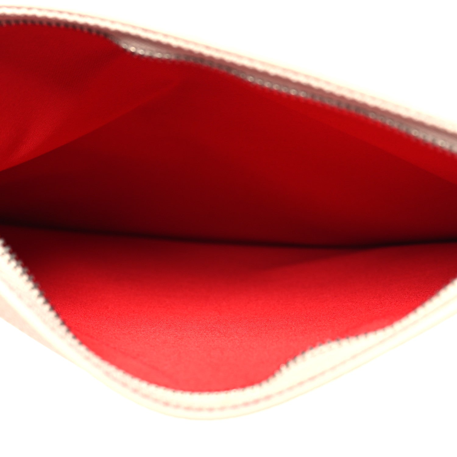 Christian Louboutin Calfskin Empire Spike Studded East West Cabata Tote Leche 7 of 15