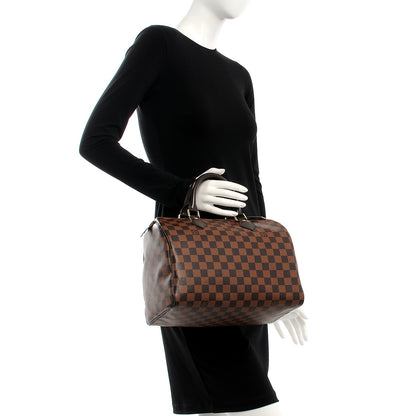 Louis Vuitton Damier Ebene Speedy 30 2 of 7
