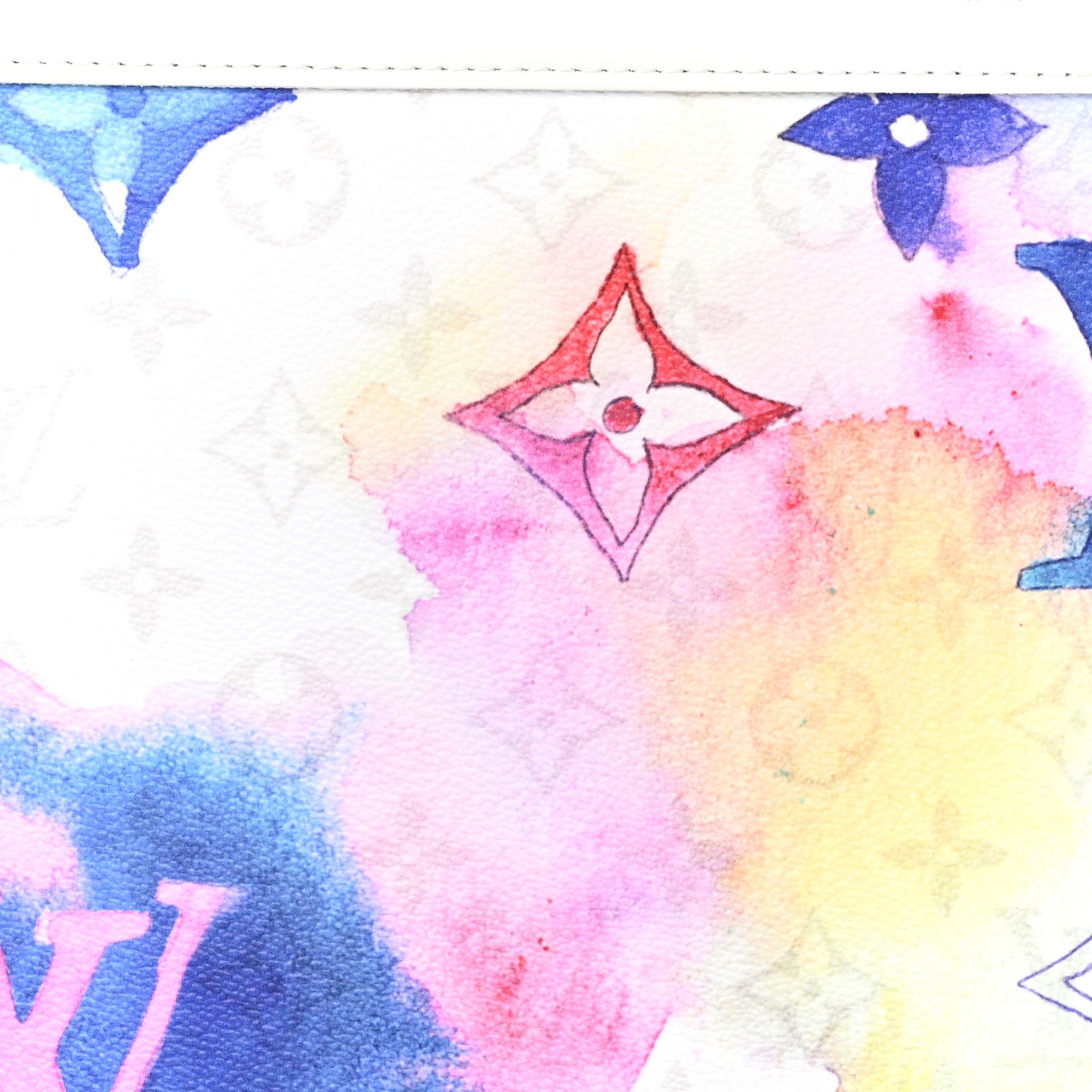 Monogram Watercolor Pochette Voyage MM Multicolor