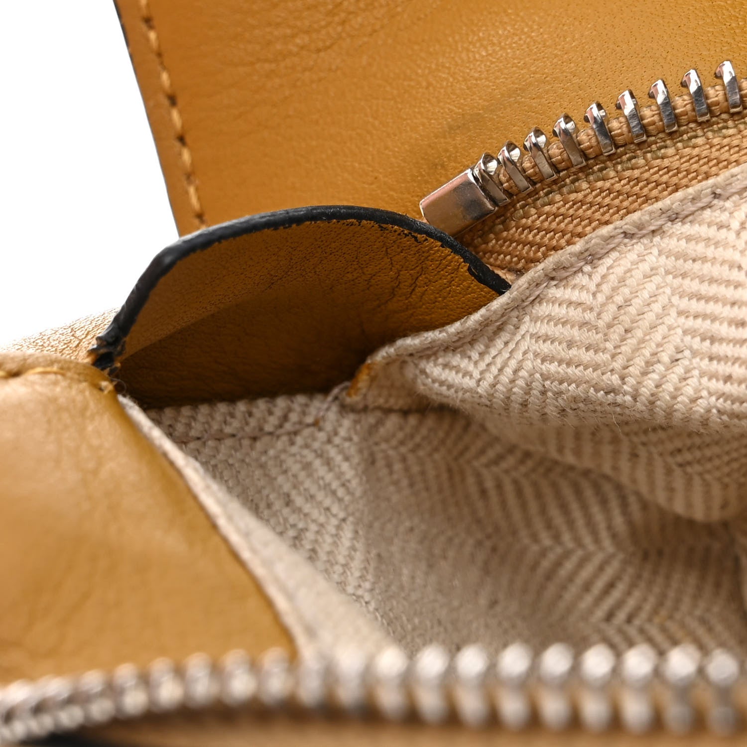 Loewe Grained Calfskin Small Puzzle Bag Ocre Yellow 13 of 13