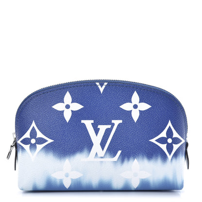 Louis Vuitton Monogram Giant Escale Cosmetic Pouch Blue 1 of 6