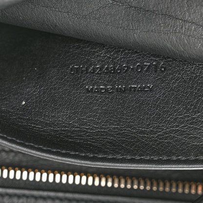 Saint Laurent Calfskin Small Monogram Cabas Black 7 of 12