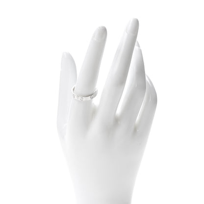 Cartier Platinum 3.5mm LOVE Wedding Band Ring 58 8.25 2 of 4