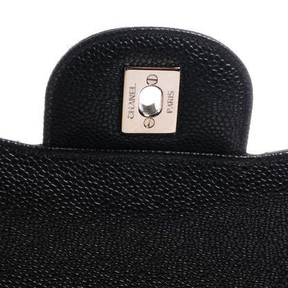 Chanel Caviar Quilted Jumbo Double Flap Black 5 of 9