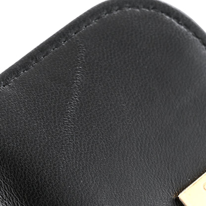 Chanel Lambskin Quilted Mini Trendy CC Clutch With Chain Black 11 of 12