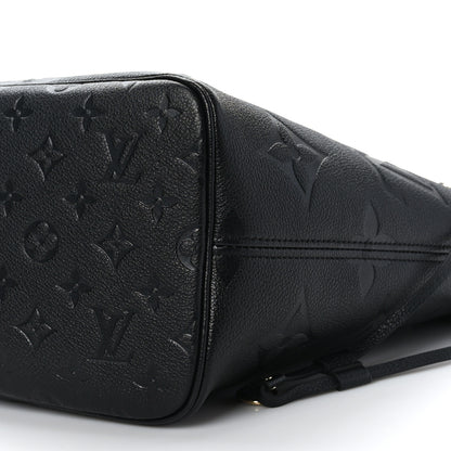 Louis Vuitton Empreinte Monogram Giant Neverfull MM Black 8 of 8