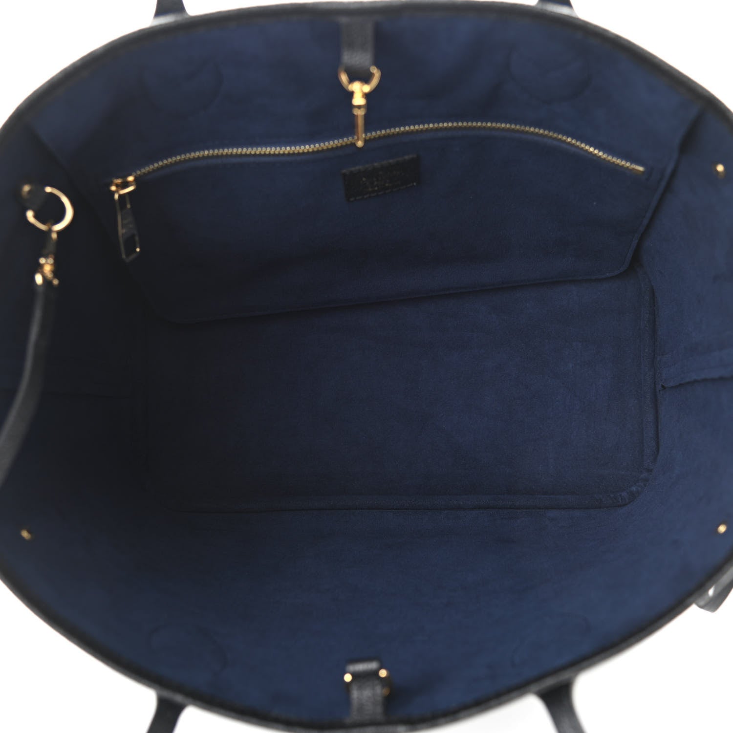 Louis Vuitton Empreinte Monogram Giant Neverfull MM Black 6 of 12