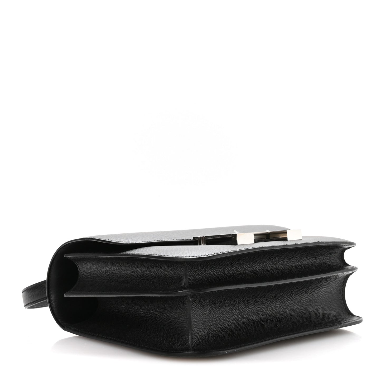 Madame Calfskin Lizard Constance 24 Black Ombre