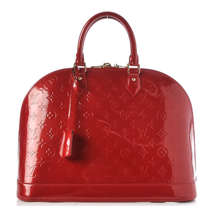 Louis Vuitton Vernis Alma GM Pomme D'Amour 1 of 7