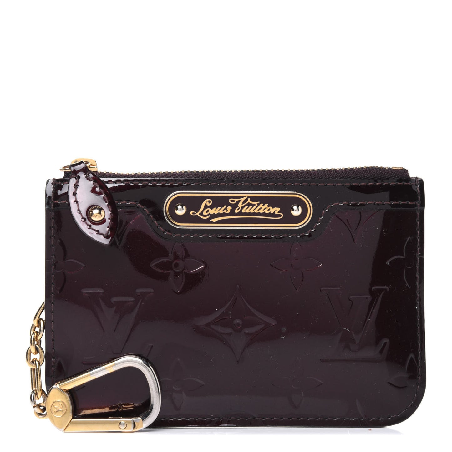 Vernis Key Pouch Amarante