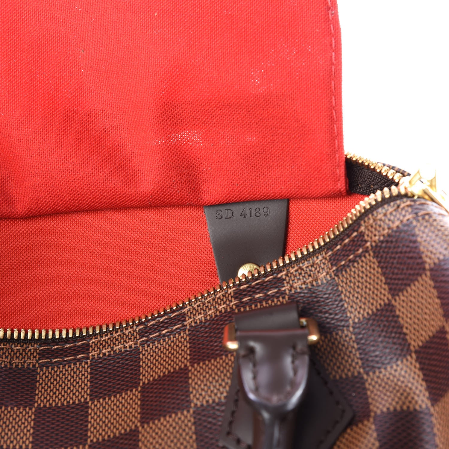 Louis Vuitton Damier Ebene Speedy Bandouliere 25 10 of 11