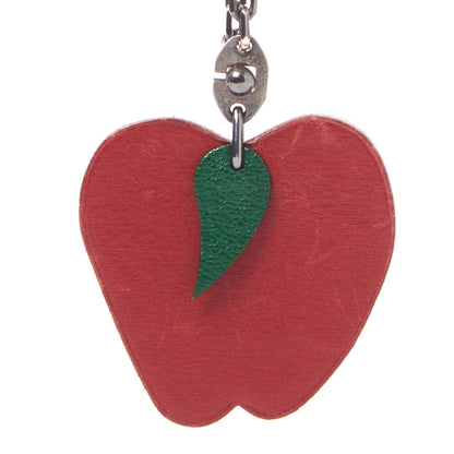 Hermes Barenia Apple Key Chain 3 of 3