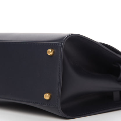 Dolce & Gabbana Vitello Morbido Small Sicily 58 Bag Dark Blue 7 of 9