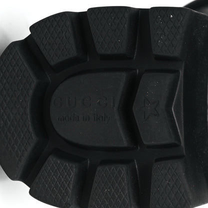 Gucci Monogram Granada Kid Trip 40/72mm Lug Sole Sandals 37 Black 6 of 8