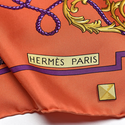 Hermes Silk Keys Les Cles Scarf 90 3 of 7