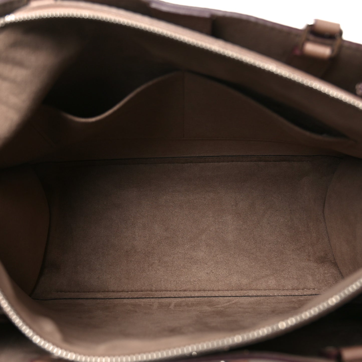 Calfskin Lockmeto Taupe Glace