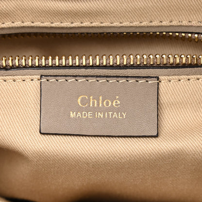 Chloe Suede Calfskin Medium Faye Backpack Motty Grey 6 of 11