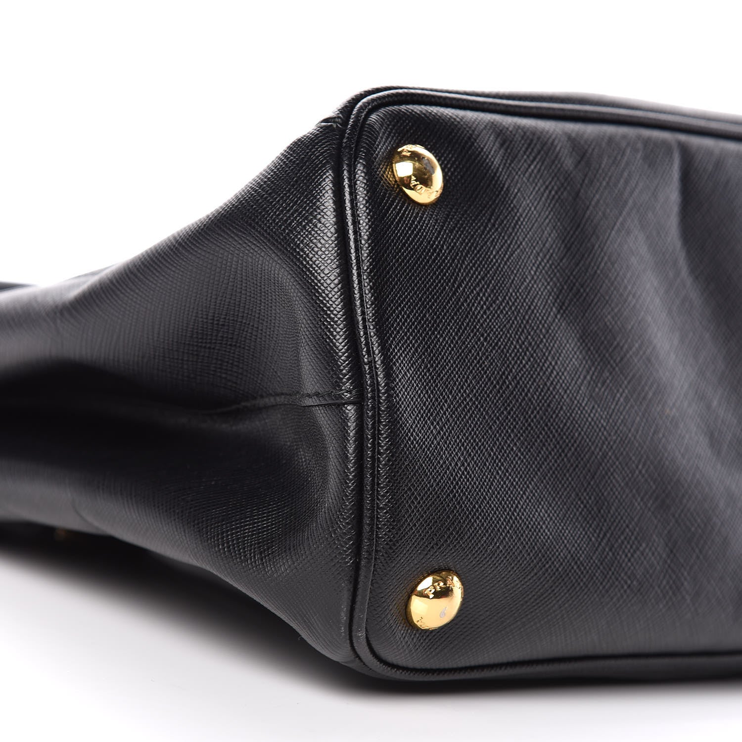 Prada Saffiano Small Galleria Double Zip Tote Black 18 of 19