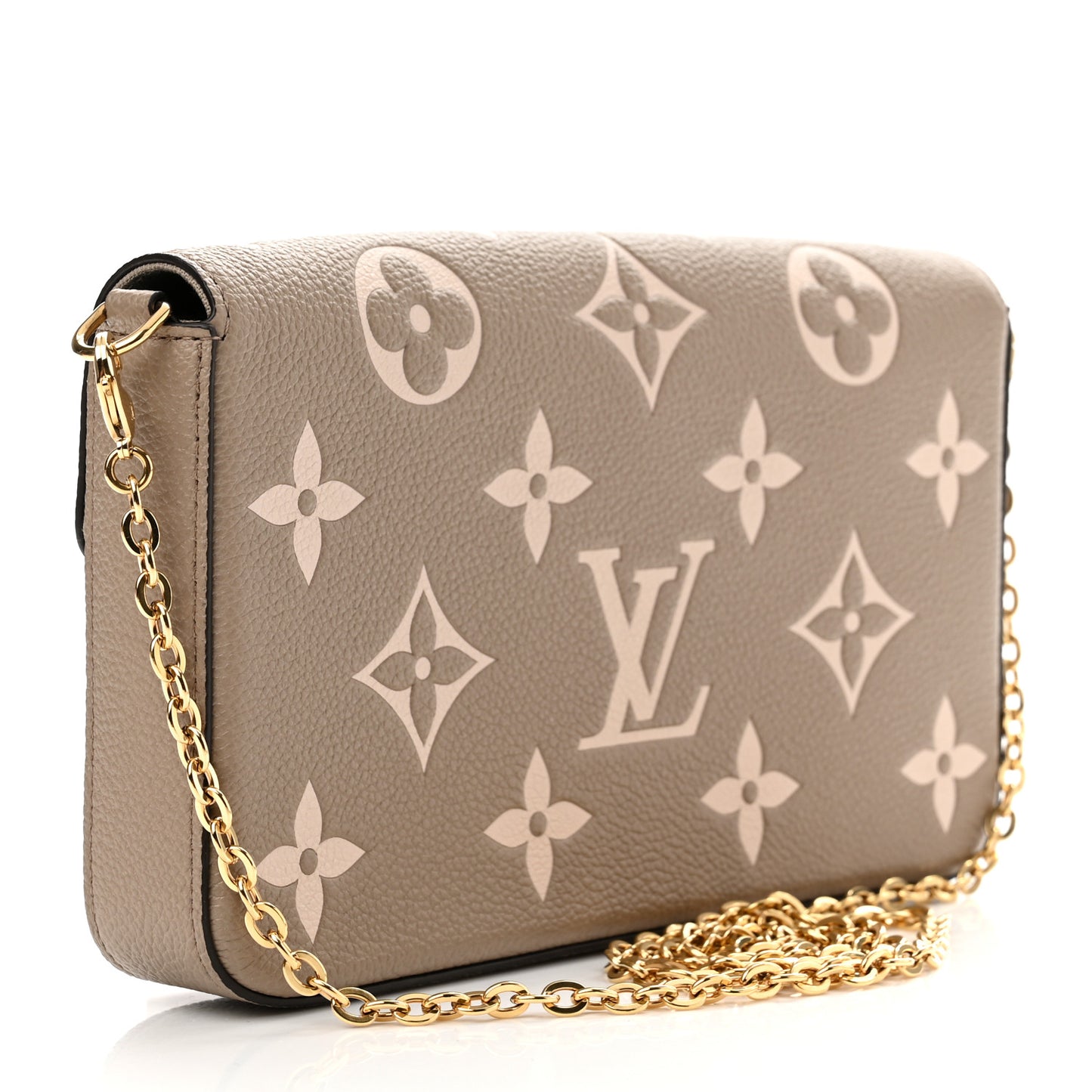 Empreinte Monogram Giant Felicie Pochette Tourterelle Creme