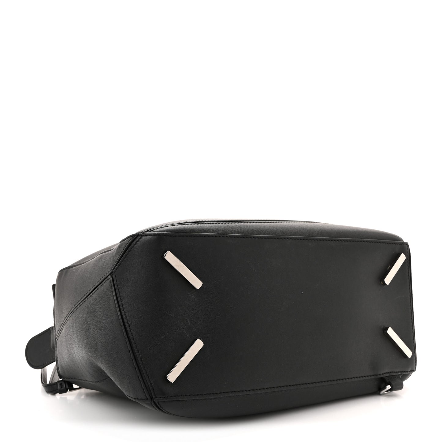 Calfskin Medium Puzzle Bag Black