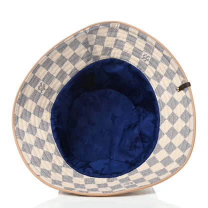 Louis Vuitton Damier Azur Bob Hat S 7 of 9