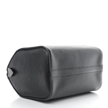 Louis Vuitton Epi Speedy 25 Black 3 of 9