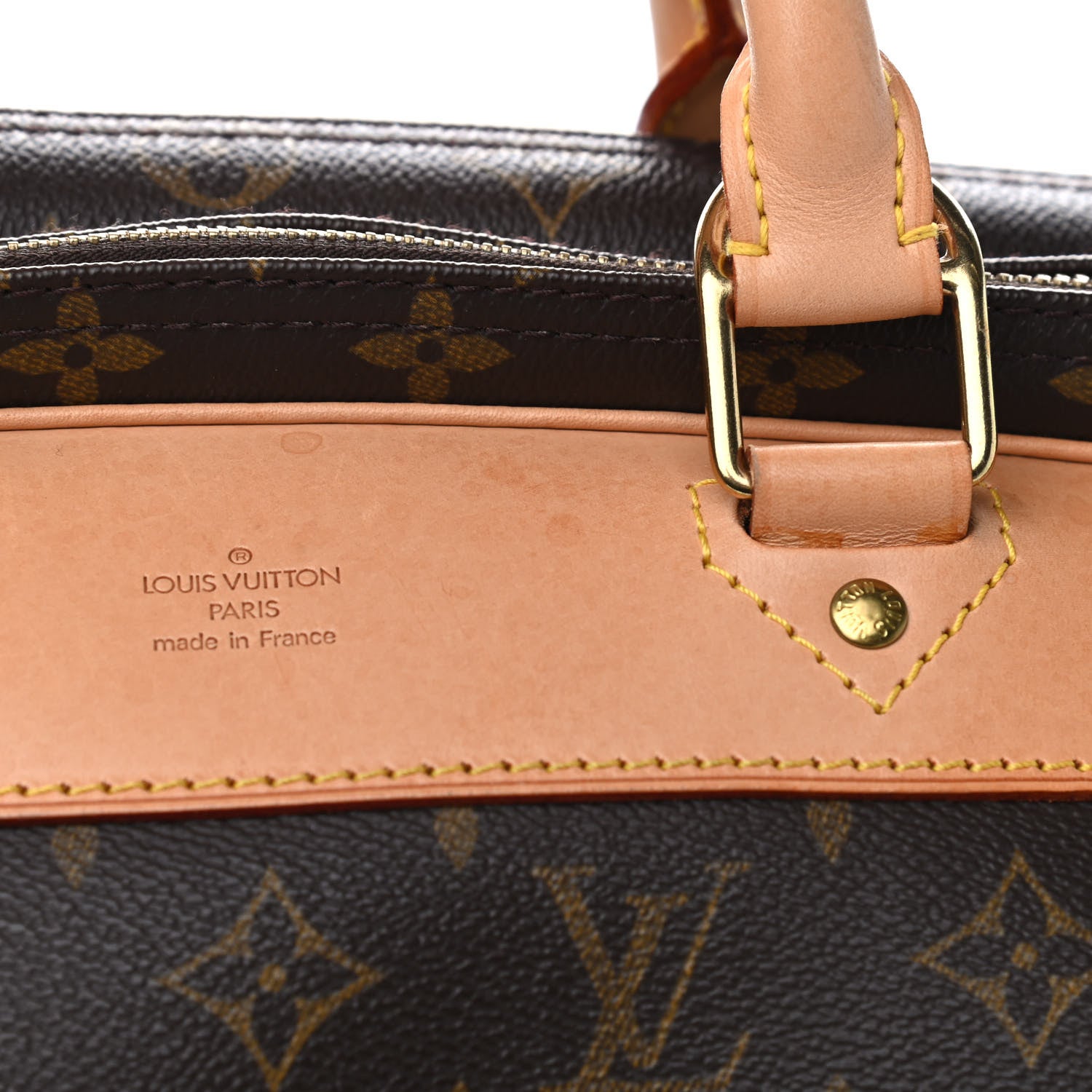 Louis Vuitton Monogram Alize 24 Heures Luggage 6 of 9