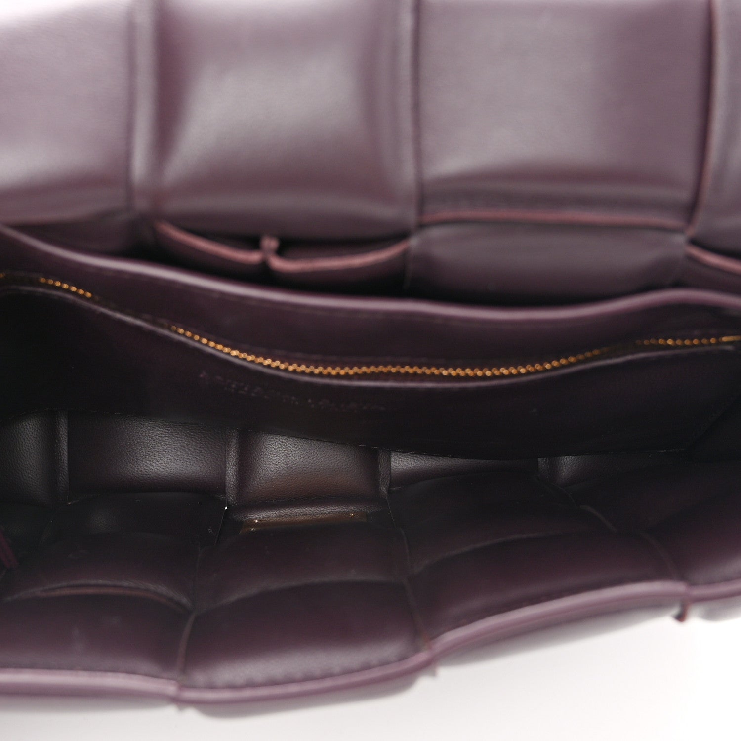 Bottega Veneta Nappa Maxi Intreccio Padded Cassette Crossbody Bag Grape 5 of 9