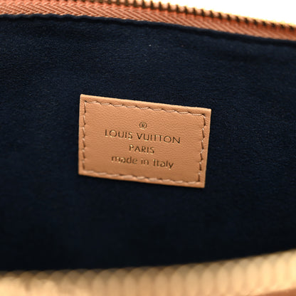 Louis Vuitton Lambskin Embossed Monogram Coussin PM Camel 8 of 10