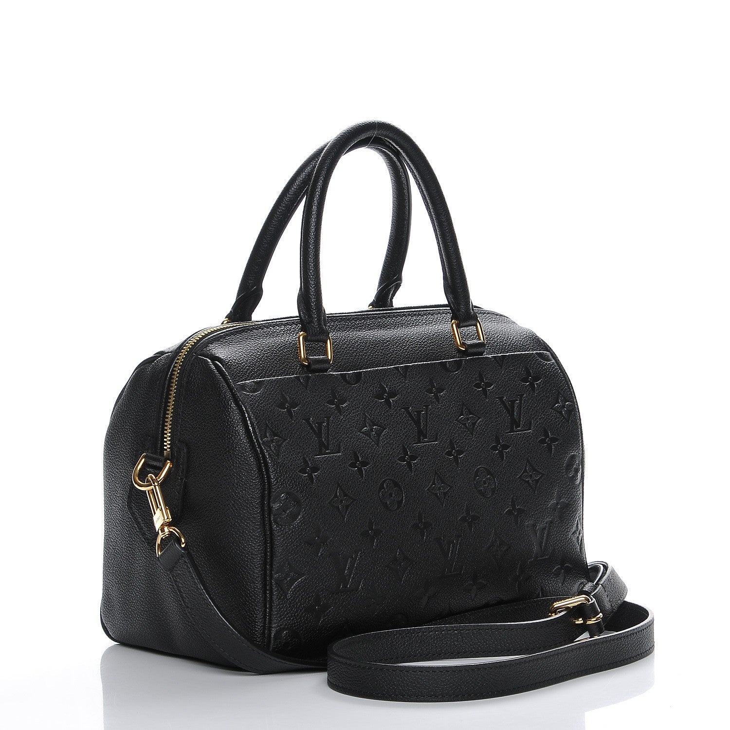 Louis Vuitton Empreinte Speedy Bandouliere 25 NM Black 4 of 9