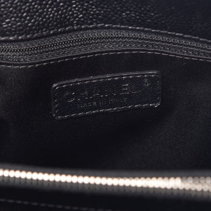 Chanel Caviar Quilted Grand Shopping Tote GST Black 6 of 12