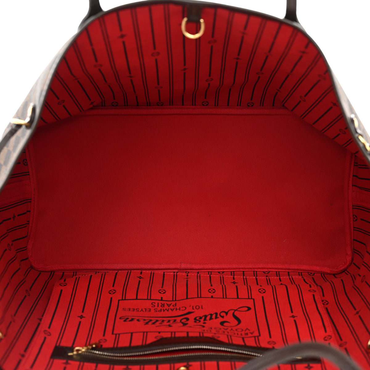 Louis Vuitton Damier Ebene Neverfull GM 5 of 10