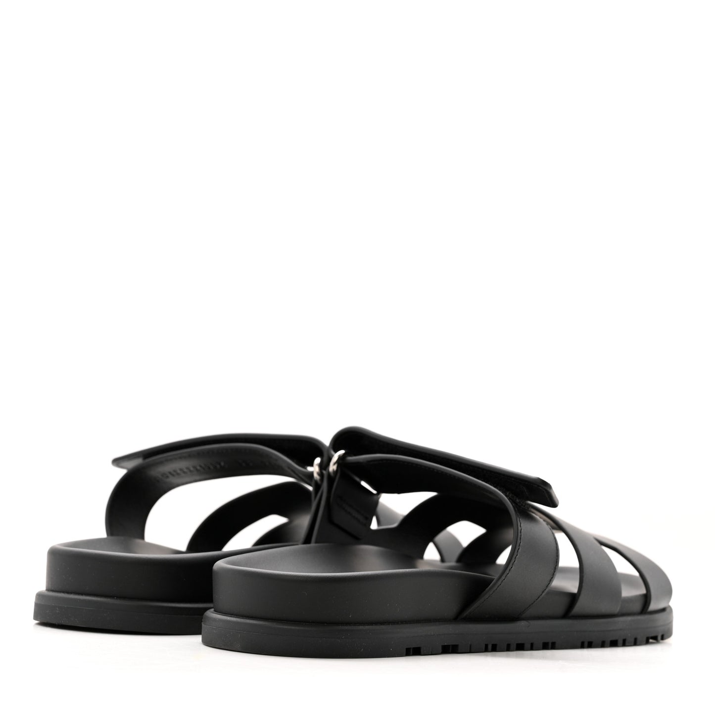 Calfskin Womens Chypre Sandals 38 Black