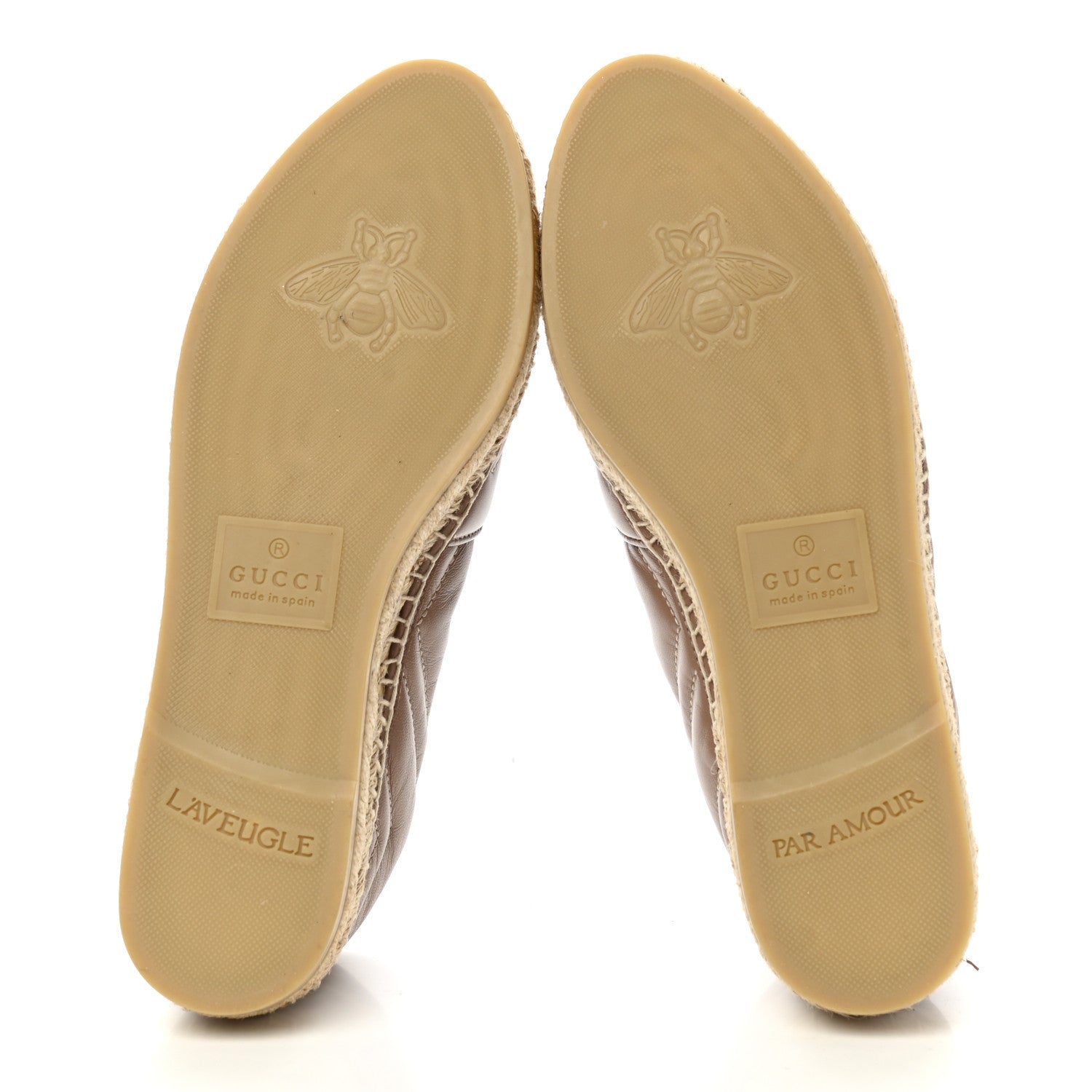 Gucci Nappa Matelasse GG Marmont Espadrilles 37.5 Porcelain Rose 5 of 11