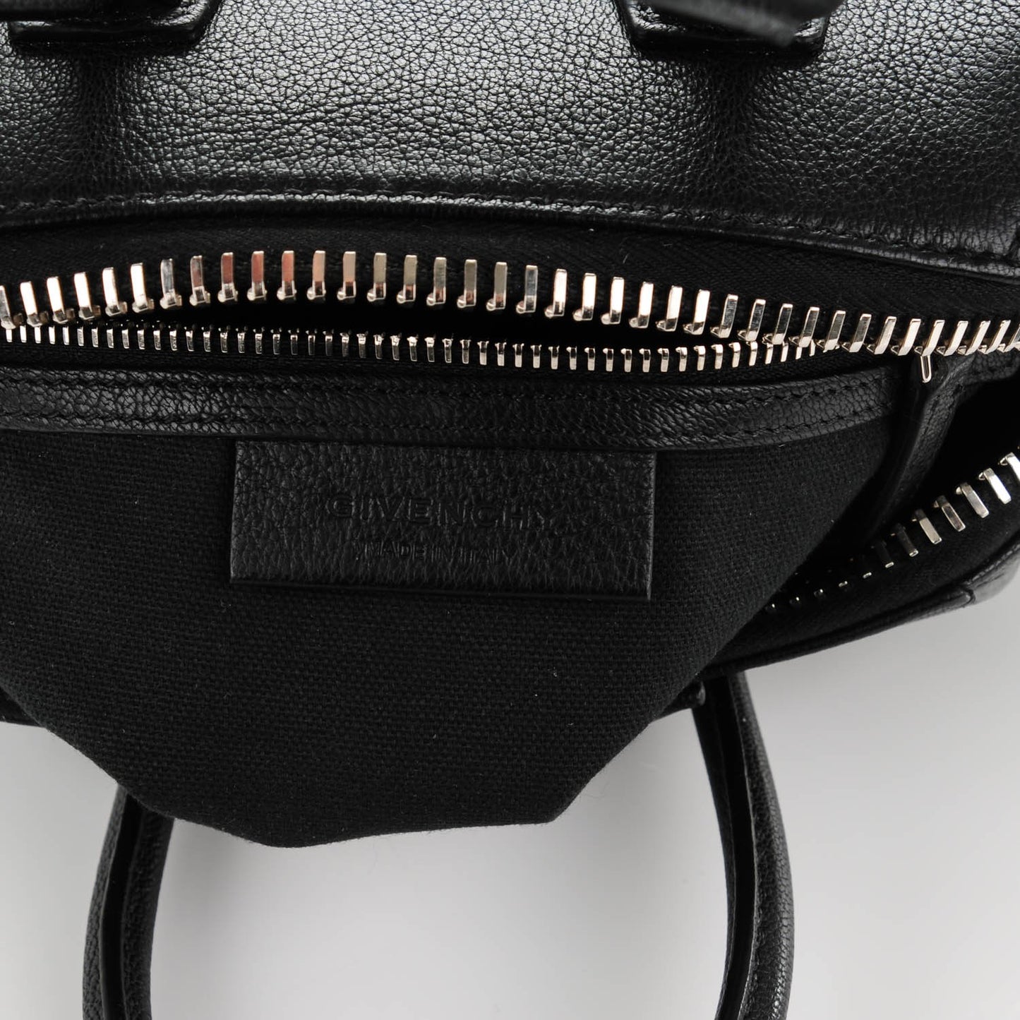 Sugar Goatskin Mini Antigona Black