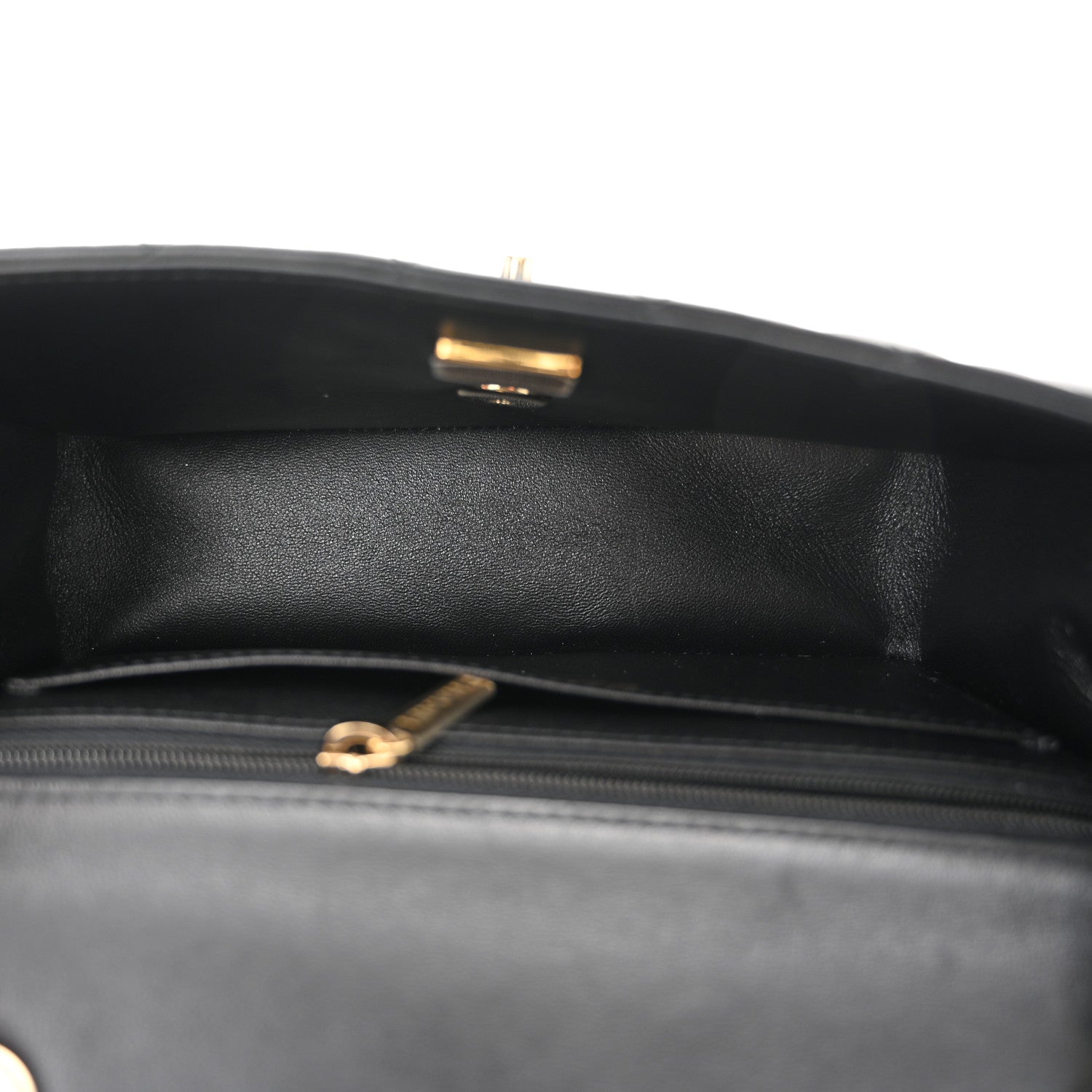 Chanel Lambskin Quilted Mini Rectangular Flap Black 5 of 11