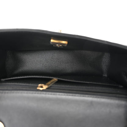 Chanel Lambskin Quilted Mini Rectangular Flap Black 5 of 11