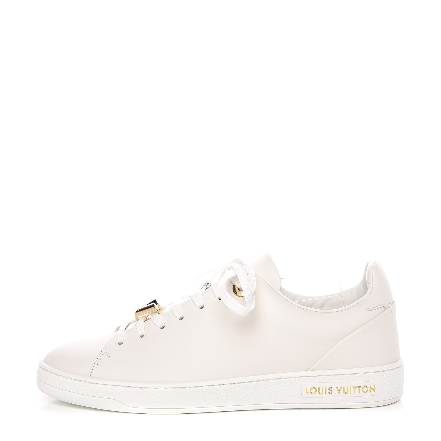 Louis Vuitton Calfskin Frontrow Sneakers 36.5 White 1 of 8