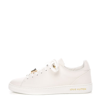 Louis Vuitton Calfskin Frontrow Sneakers 36.5 White 1 of 8