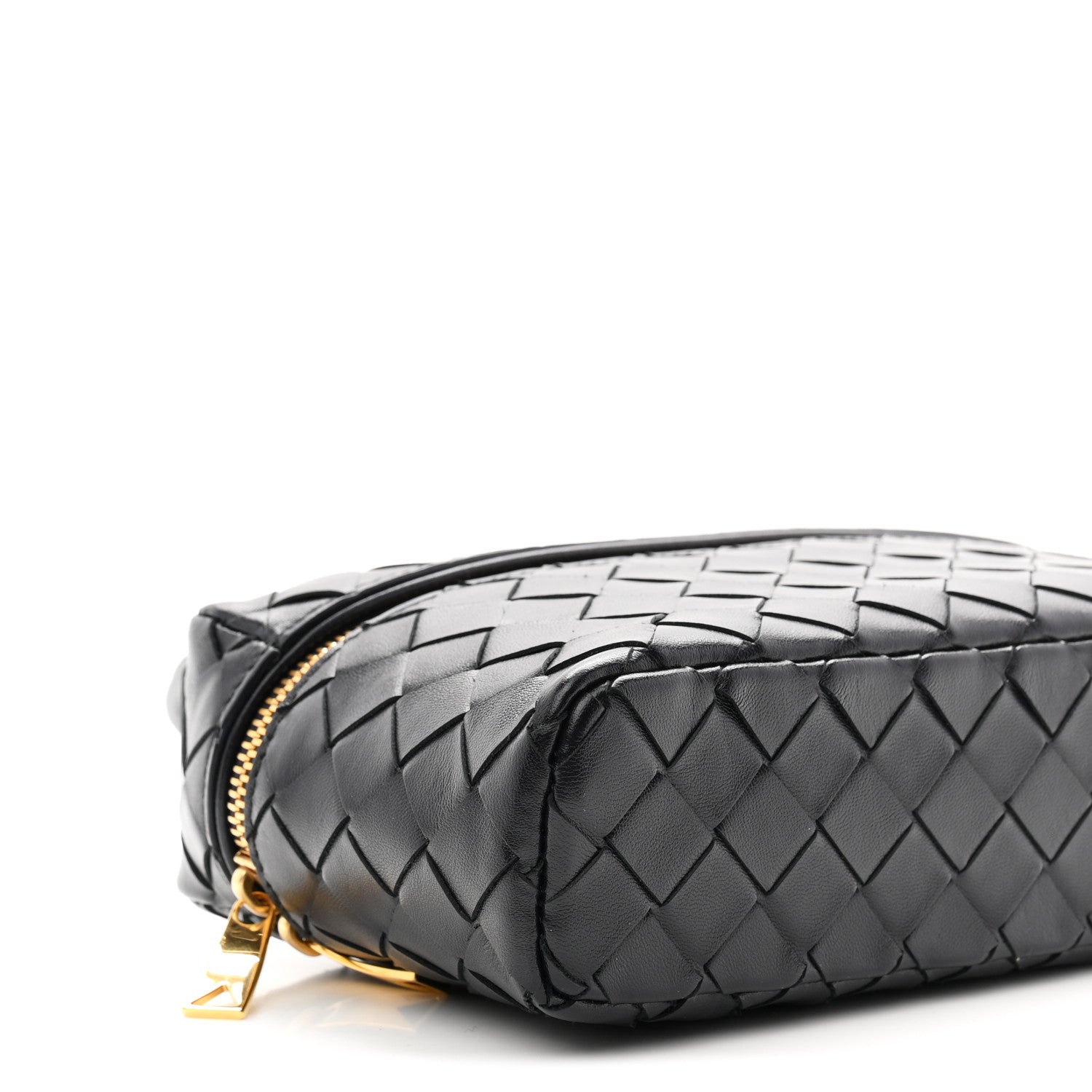 Bottega Veneta Calfskin Intrecciato Bang Bang Vanity Case Nocturnal 9 of 10