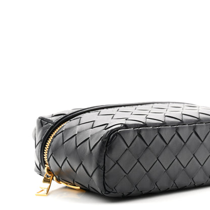 Bottega Veneta Calfskin Intrecciato Bang Bang Vanity Case Nocturnal 9 of 10