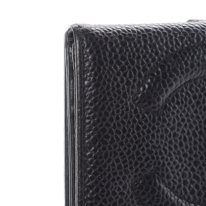 Chanel Caviar Timeless CC Compact Wallet Black 12 of 15