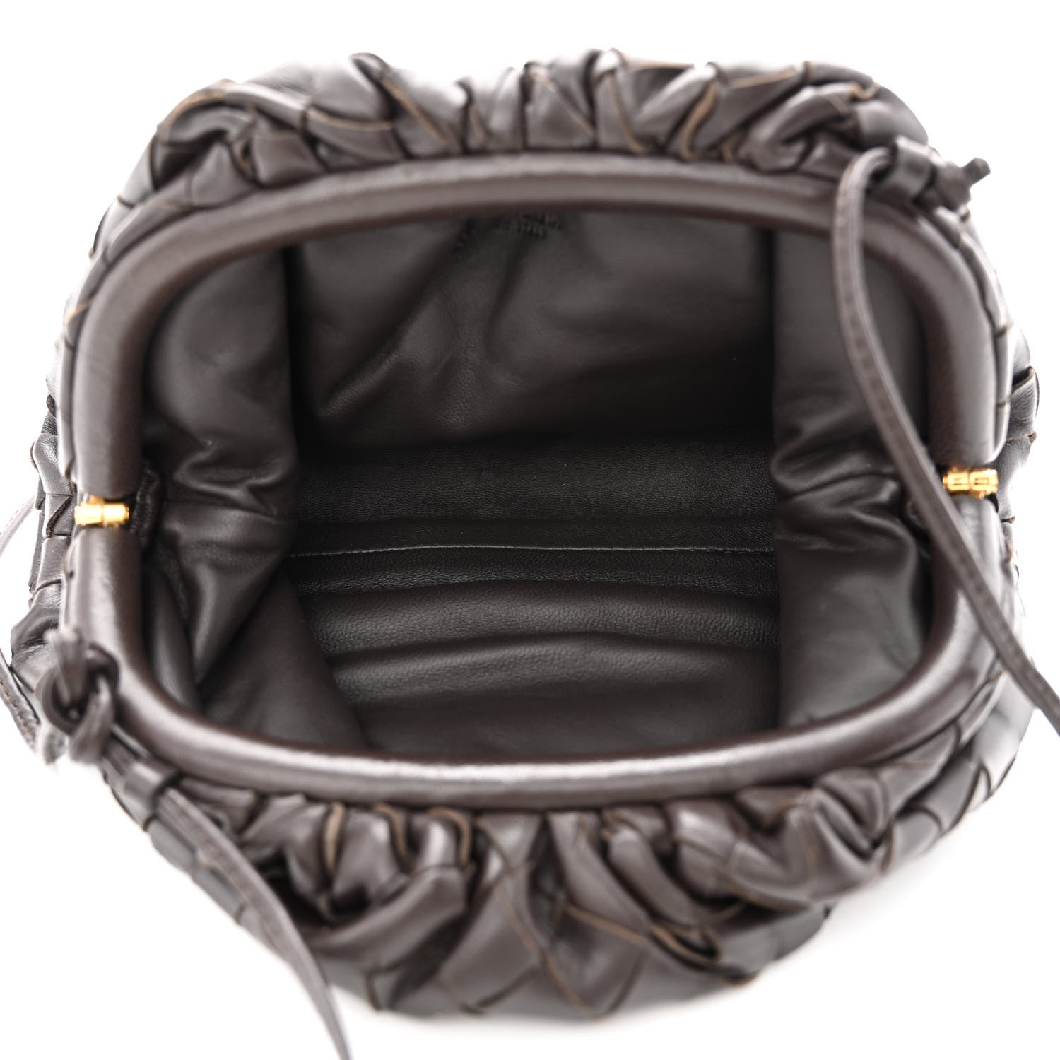 Bottega Veneta Nappa Intrecciato The Mini Pouch Fondant 5 of 12