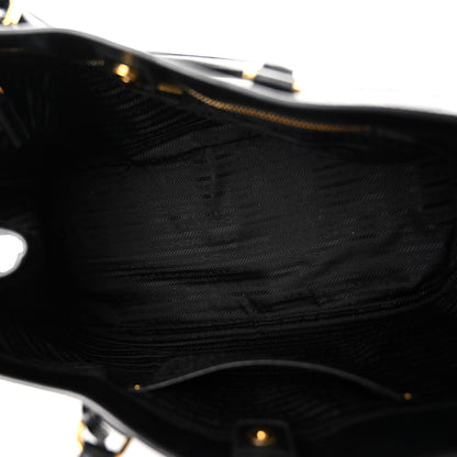 Prada Saffiano Lux Large Tote Black Talco 5 of 11