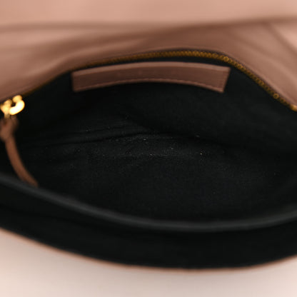 Balenciaga Agneau Giant 12 Gold Hardware Envelope Strap Clutch Rose Bonbon 7 of 17