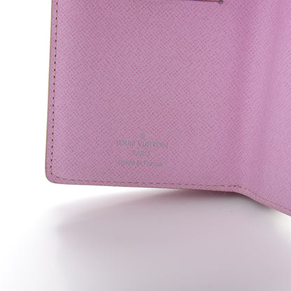 Louis Vuitton Monogram Multicolor Joey Wallet White Litchi 6 of 9