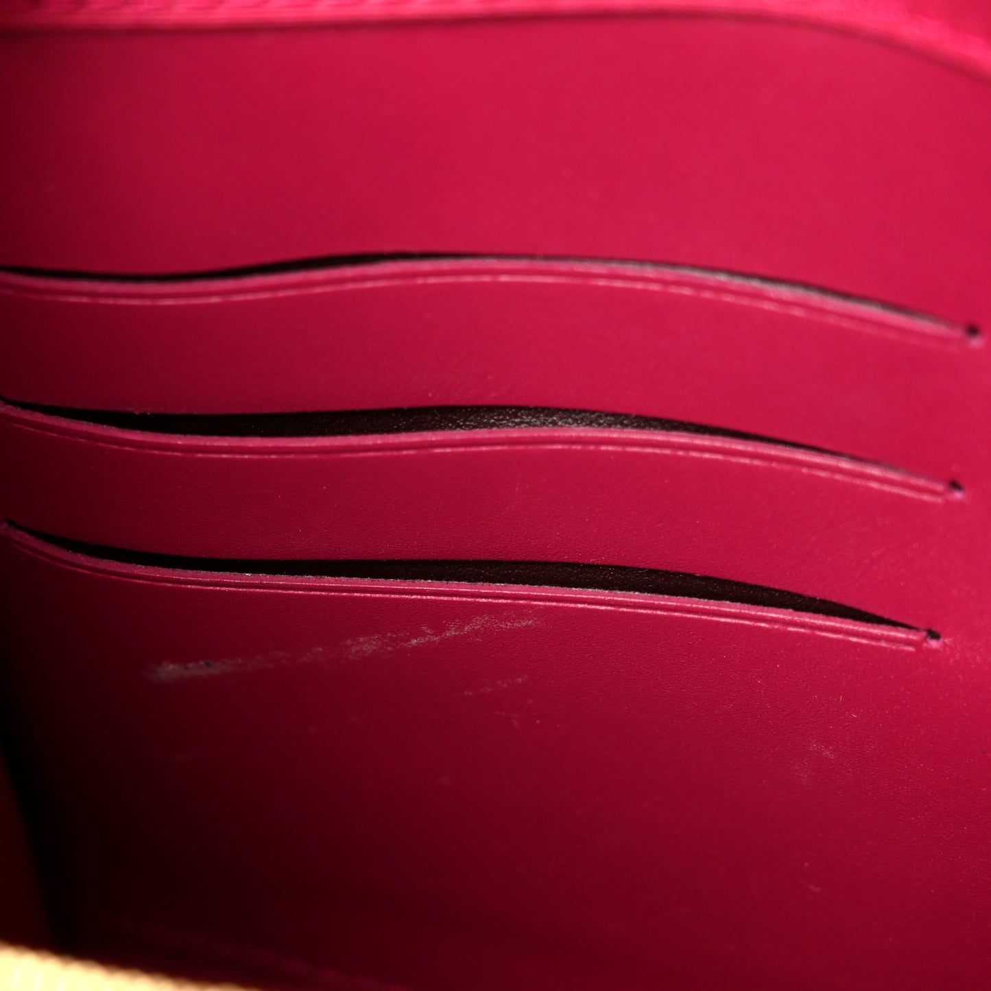 Patent Louise Clutch Rose Indien